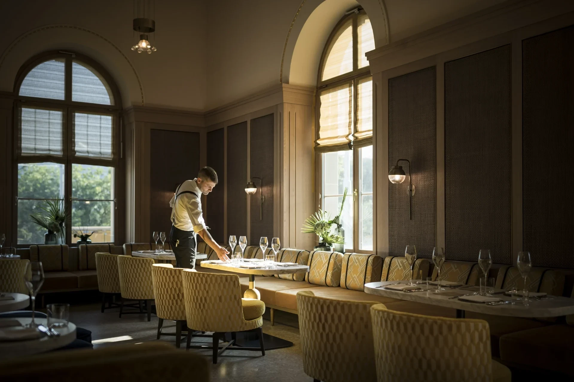 Il leggendario Salon d'Or al Casino Bern emana un'atmosfera di raffinata nobiltà